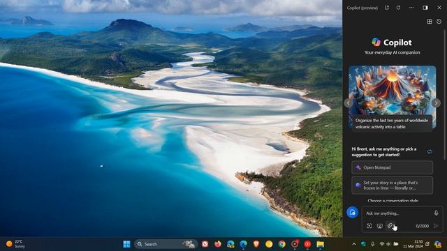 The "Add a file" button Returns to Windows Copilot смотреть онлайн