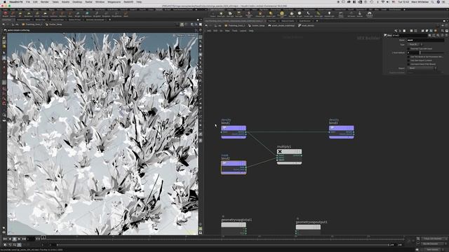 Houdini: Quixel Megascans Workflow Rendered With Redshift