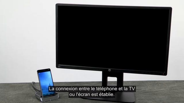 Connexion de HP Elite x3 à un périphérique d'affichage externe avec Microsoft Continuum via un câbl смотреть онлайн