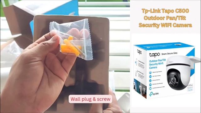 Unboxing Tp-Link Tapo C500 Smart Outdoor Wifi Camera #smartgadgets  #smarthouse #smarthome