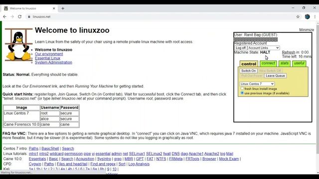 Linux zoo , Pre installed online platform for linux and windows. смотреть онлайн