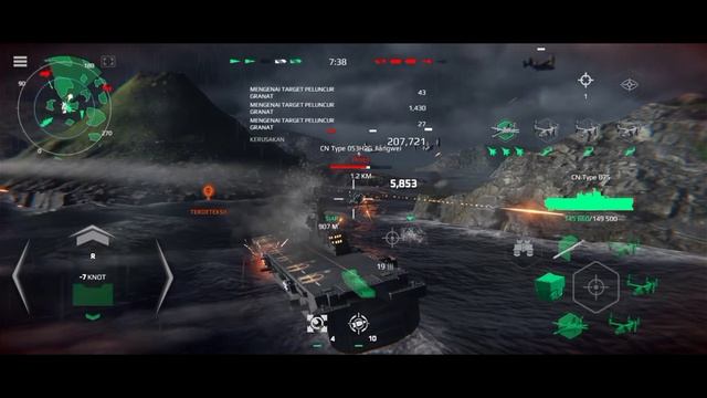 Review and Gameplay with the best equipments for CN Type 075 "3D flight" | Modern Warships Update смотреть онлайн