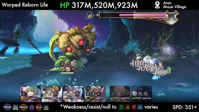 Another Eden - Warped Reborn Life Hard (Alma DPS, no AF, no barrier pierce) смотреть онлайн