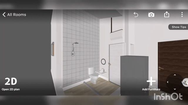 Simple House Plan in 3D using Room Planner App смотреть онлайн