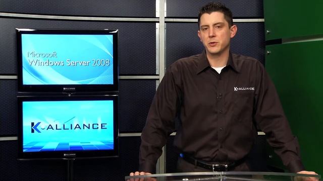 Windows Server 2008 Active Directory Domain Services Tutorial Training Video Part 9 - K Alliance смотреть онлайн