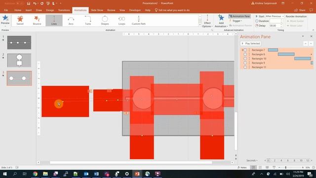 How to create progress bar animation in power point смотреть онлайн