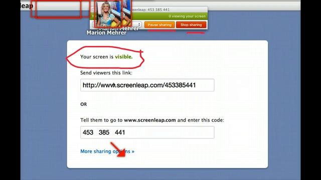 Share Screen on Multiple Platforms with Screen Leap - Marion Mehrer смотреть онлайн