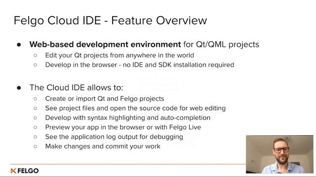 Felgo Cloud IDE Overview - Develop Qt/QML Apps in Your Browser смотреть онлайн