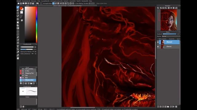 HALLOWEEN Special- painting process of Demon inside me (4/4) [MediBang Paint Pro] смотреть онлайн