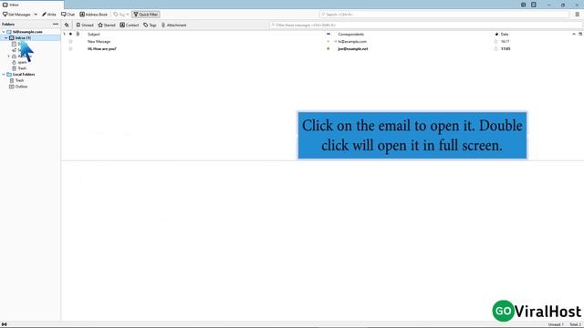How to reply to email in Mozilla Thunderbird GoViralHost смотреть онлайн