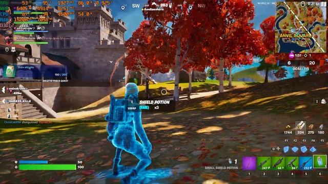 Fortnite | i7 7700K & RTX 3050 [Nanite & Lumen 60 FPS] смотреть онлайн
