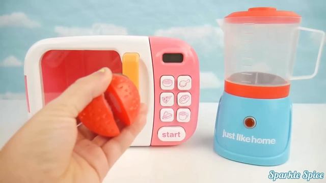 Baby Doll Microwave Candy Learn Colors for Children Feeding Time смотреть онлайн