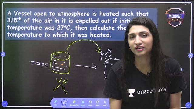 States of Matter | Open & Closed Vessel | L4 | NEET 2022/23 | Unacademy NEET | Akansha Karnwal смотреть онлайн