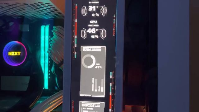 I created an animation in Aida64 sensorpanel смотреть онлайн