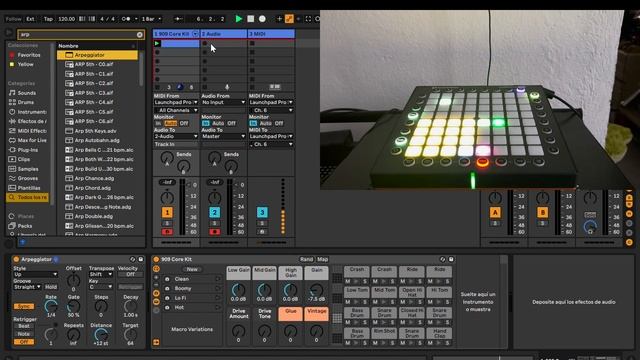 Tutorial - Mapeo en Launchpad Pro MK2 para utilizar Note Repeat desde Ableton Live смотреть онлайн