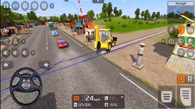 JCB Beckhone Loader Driving Simulator#3 - Bus Simulator Indonesia Mod - Android Gameplay смотреть онлайн