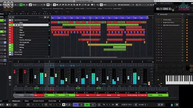 Music Production Made Easy: How to Make Electronic Music with #Cubase | HTMEM Academy смотреть онлайн