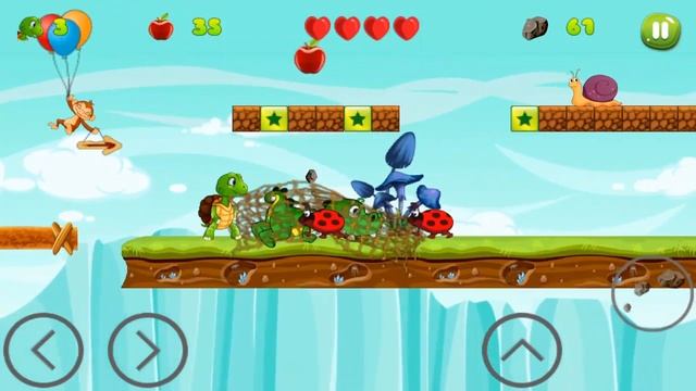 Turtle Adventure World Gameplay - Level 1 смотреть онлайн