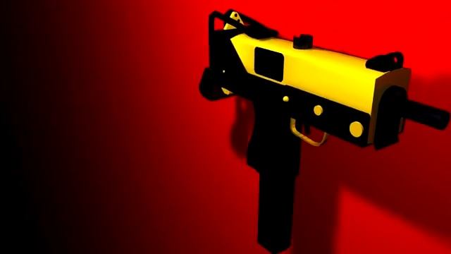 Mac 10 in C4D - Model I Made смотреть онлайн