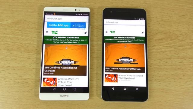 Huawei Mate 8 VS Nexus 6P - Speed & Camera Comparison! смотреть онлайн