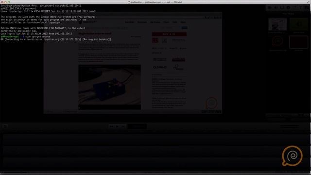 Raspberry Pi via VNC/SSH смотреть онлайн
