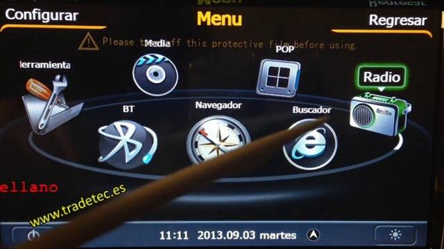 Modelos DVD GPS OEM S100 www.tradetec.es смотреть онлайн