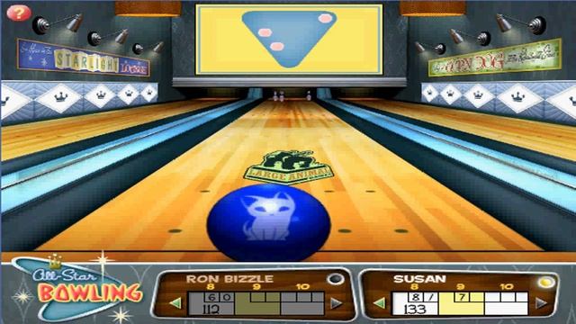 Susan and me playing All Star Bowling through Windows Live Messenger 1-2-2012 смотреть онлайн