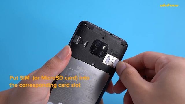 How to Install SIM&microSD Card on Ulefone Note 7/7P/7T смотреть онлайн