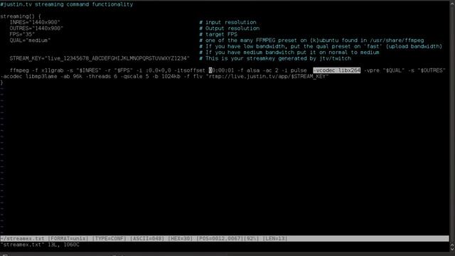 How-to: Streaming to twitch.tv/Jutin.tv on linux смотреть онлайн