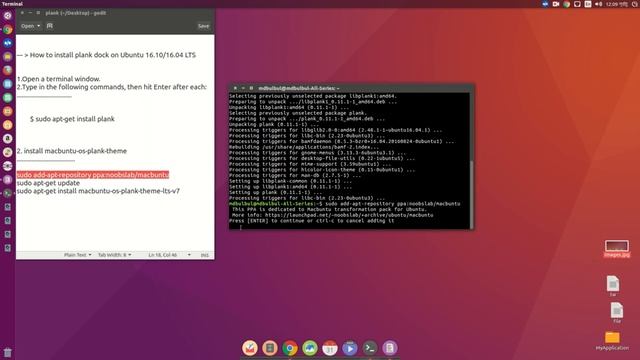 Installing Dock Plank on Ubuntu 16.04,16.10 | Like mac spotlight | Learning Center смотреть онлайн