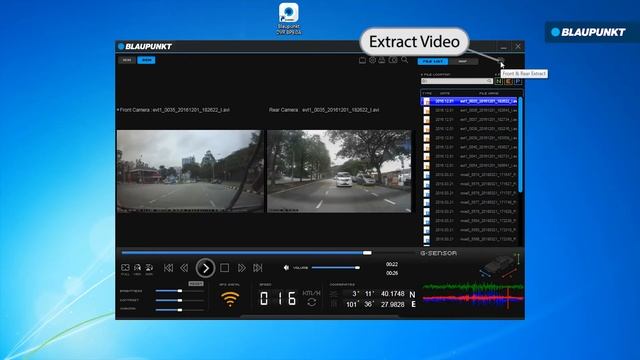 How to Extract Video from PC Viewer BP9.0A/9.1A - Blaupunkt DVR смотреть онлайн