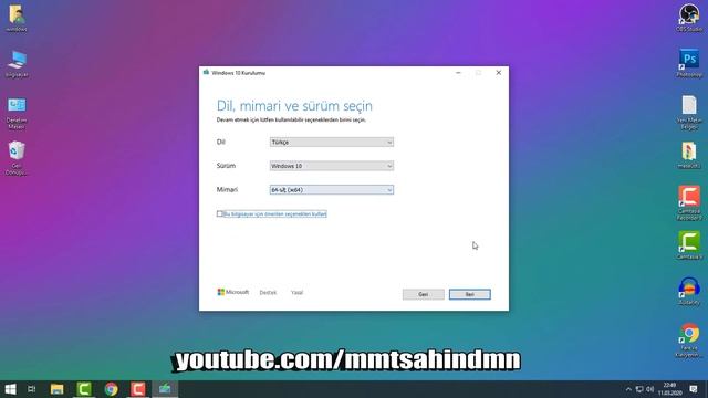 Orjınal windows 10 ISO indirme смотреть онлайн