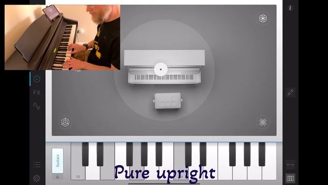 Pure Upright - by e-Instruments. What happens when I plug it into a "real" upright digital piano? смотреть онлайн