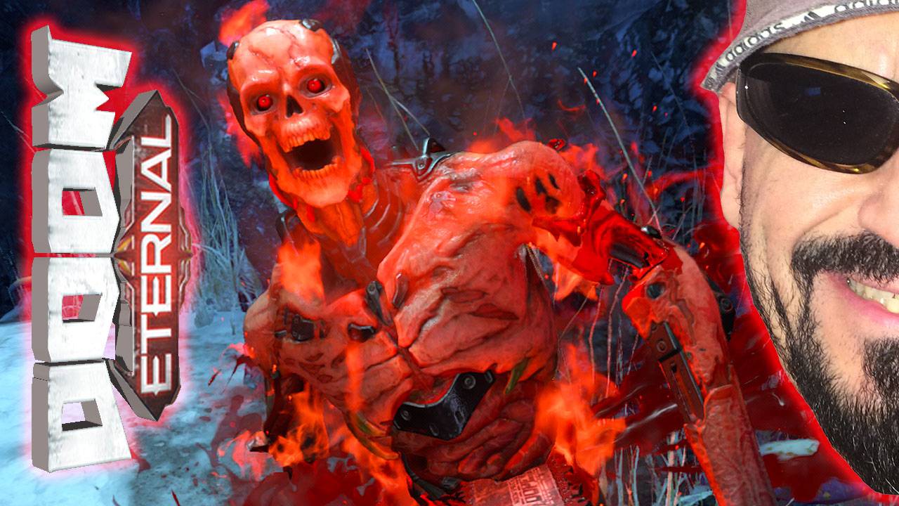 🔴 Демоны содрогаются от страха увидев дробовик палача рока DOOM Eternal DLC