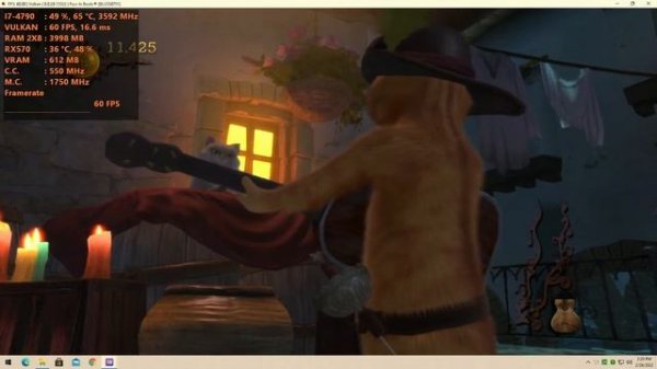 Puss in Boots - RPCS3 [PS3 Emulator] - Core i7 4790 | RX-570 4GB