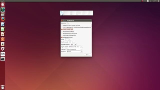 Keyboard Status Monitor instalation and demostration on Ubuntu 14.04 смотреть онлайн