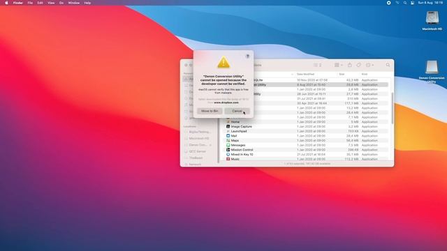 Setting up the Denon Conversion Utility 5.0 [macOS] смотреть онлайн