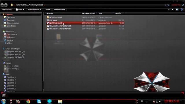 TEMA DE UMBRELLA PARA WINDOWS 7 смотреть онлайн