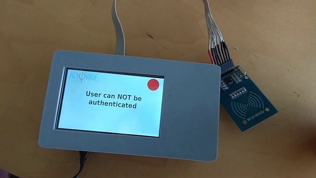 User authentication on Raspberry Pi with NFC смотреть онлайн