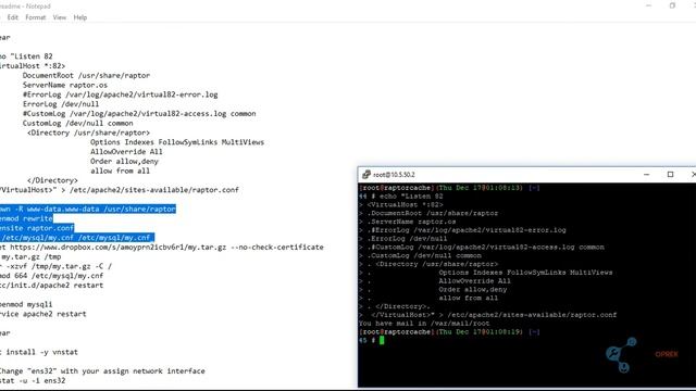 06 - Install & Setup RaptorCache & RaptorPanel - Part #2 смотреть онлайн