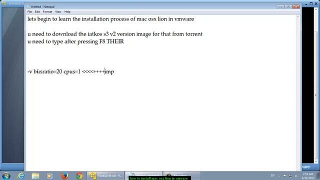 HOW TO INSTALL OSX LION IN VMWARE смотреть онлайн