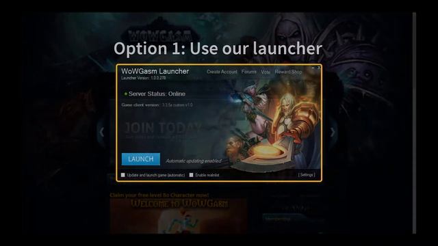 How to Join WoWGasm Reloaded - WoW Private Server смотреть онлайн