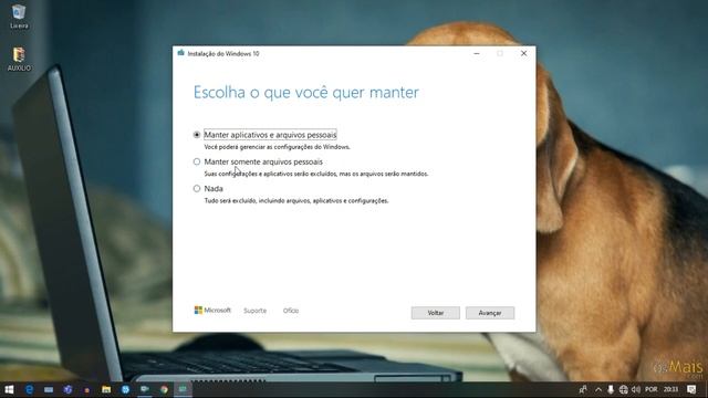 Como Instalar O Windows 10 2020 sem perder seus arquivos programas e jogos - passo a passo смотреть онлайн