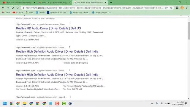 How to Install Dell Laptop Audio/Sound Driver On windows 11 смотреть онлайн