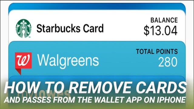 How to Remove Cards and Passes from the Wallet App on iPhone смотреть онлайн