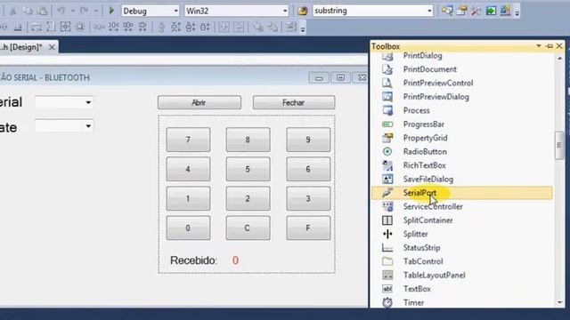 Projeto Bluetooth - Construção do programa Visual C++ смотреть онлайн