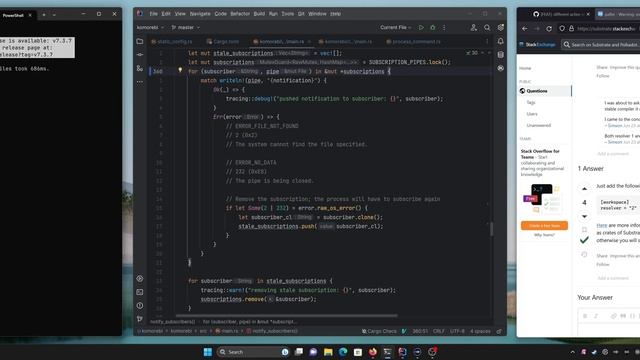 Updating Static Config Border Opts | Developing in Rust 🦀| Komorebi | Win11 Tiling Window Manager смотреть онлайн