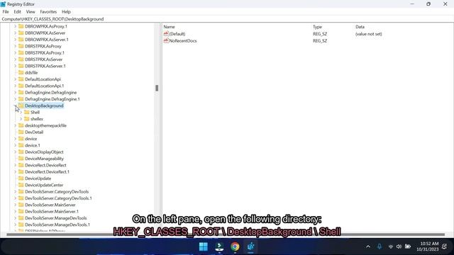 Delete or Remove UWTSettings in Context Menu Windows 11 смотреть онлайн