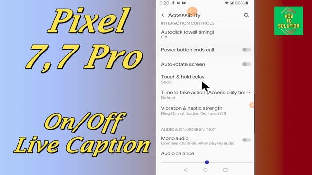 Google Pixel 7, Pro Live Caption Settings || On off Live Captions смотреть онлайн