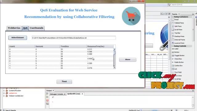 QoS Evaluation for Web Service Recommendation | Final Year Projects 2016 смотреть онлайн